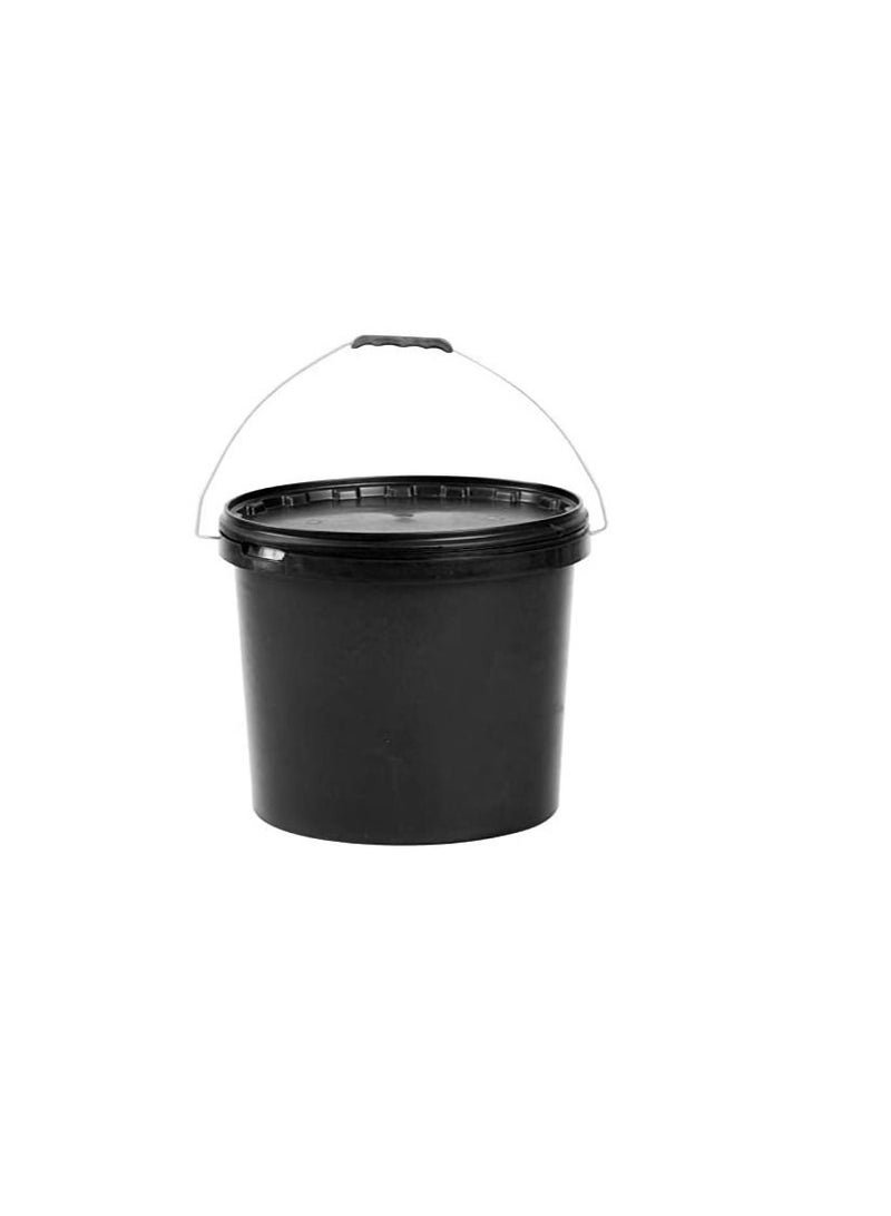 Beorol ABS Bucket with Lid and Flexible Metal Handle for Bricklayers Gardeners Hobby Painters 18L - Image 1
