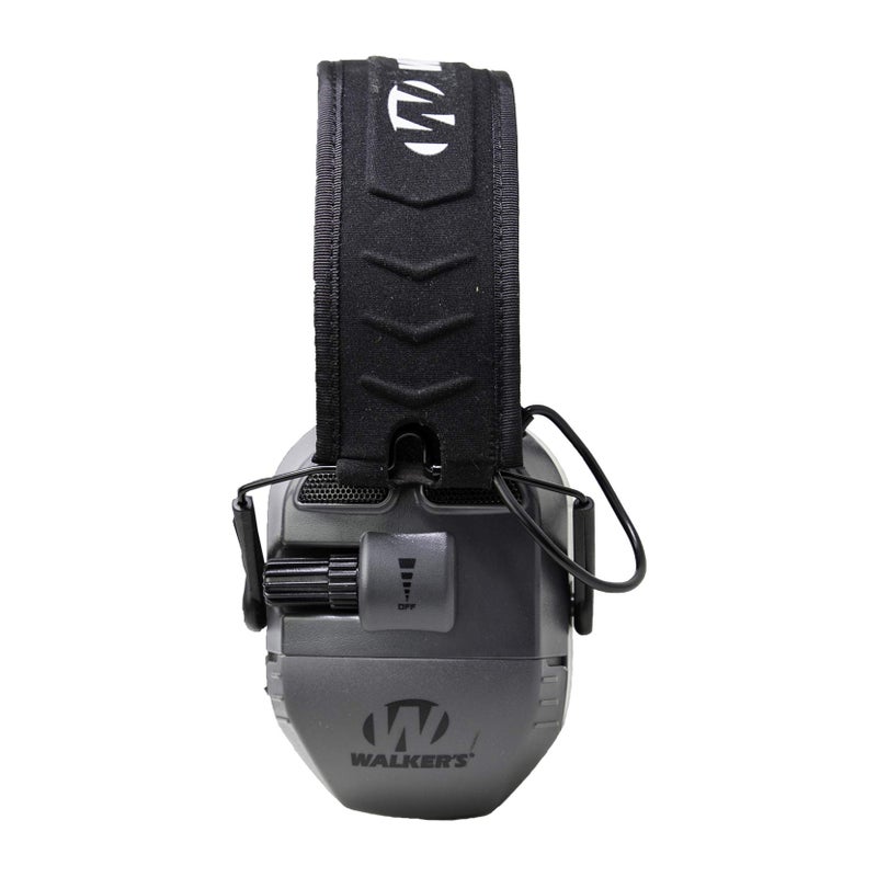Walker's سماعات أذن إلكترونية واكرز كواد كونكت مع بلوتوث (NRR 27dB)، أسود/رمادي، مقاس واحد - Image 3