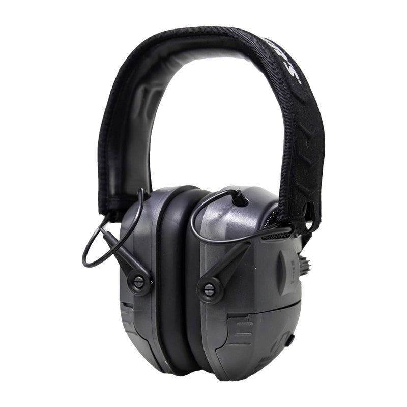 Walker's سماعات أذن إلكترونية واكرز كواد كونكت مع بلوتوث (NRR 27dB)، أسود/رمادي، مقاس واحد - Image 2