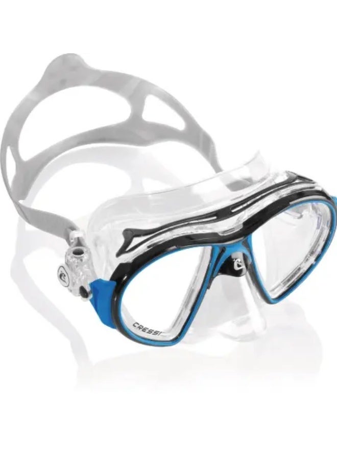 Cressi Air Mask Clear Black/Blue