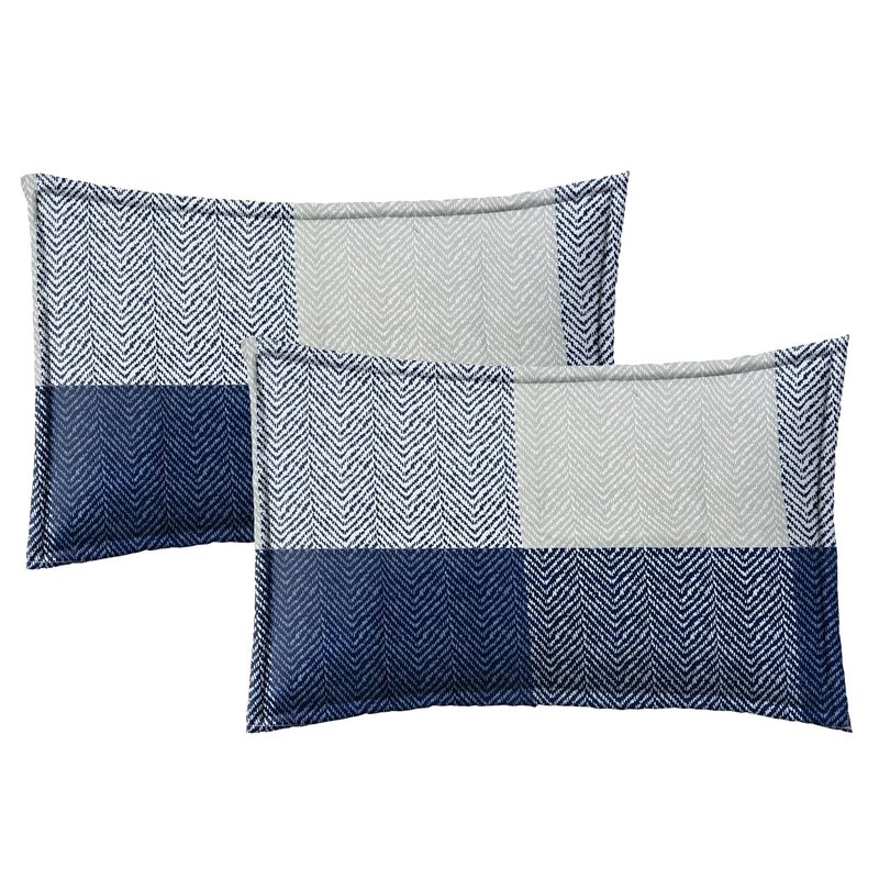 UmI. Umi Super Soft Brushed Microfiber Cotton King Size Bedsheet With Pillow CoversSuper SoftBreathableShrinkagePack Of 3 Piece Set90X108 Inches Or 228X274 Cm144 TCBlue - Image 5