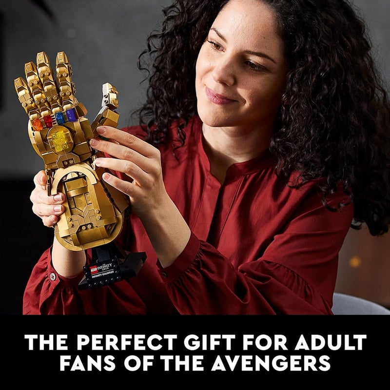 LEGO Marvel Infinity Gauntlet Set 76191 Collectible Thanos Glove with Infinity Stones, Building Set, Avengers Gift Idea for Adults and Teens, Model Kits for Decoration and Display - Image 2