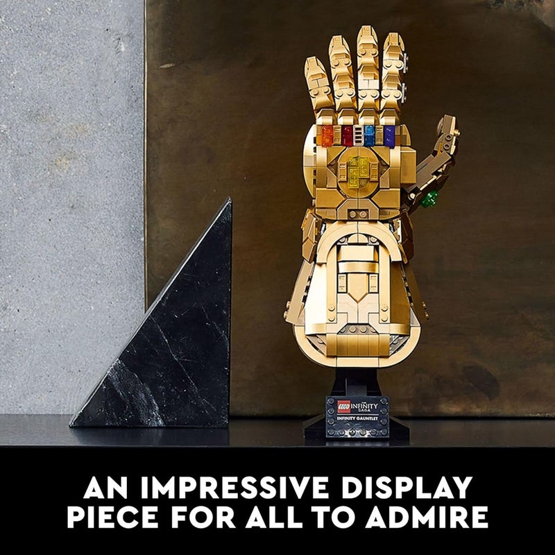 LEGO Marvel Infinity Gauntlet Set 76191 Collectible Thanos Glove with Infinity Stones, Building Set, Avengers Gift Idea for Adults and Teens, Model Kits for Decoration and Display - Image 5