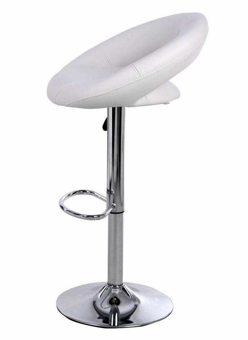 SET OF 2 Modern Adjustable Counter Height Barstools