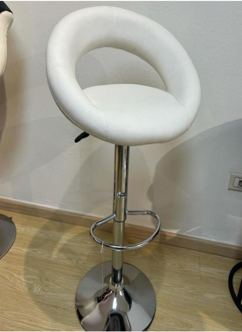 SET OF 2 Modern Adjustable Counter Height Barstools