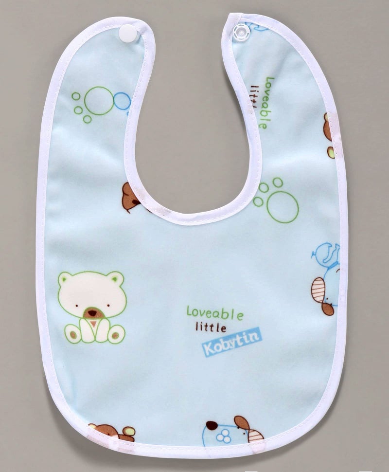 FLIPZON Waterproof and Quick Dry Baby Bibs, Pack of 6 - Image 2