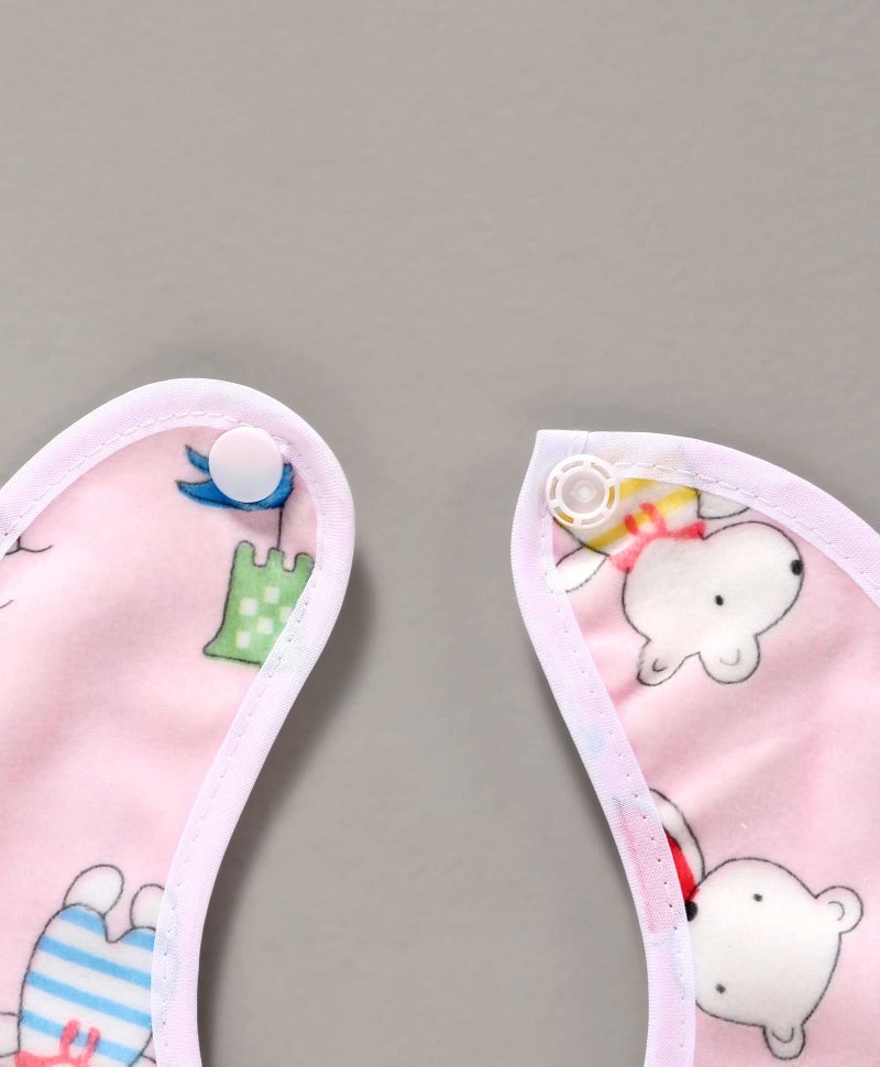 FLIPZON Waterproof and Quick Dry Baby Bibs, Pack of 6 - Image 5