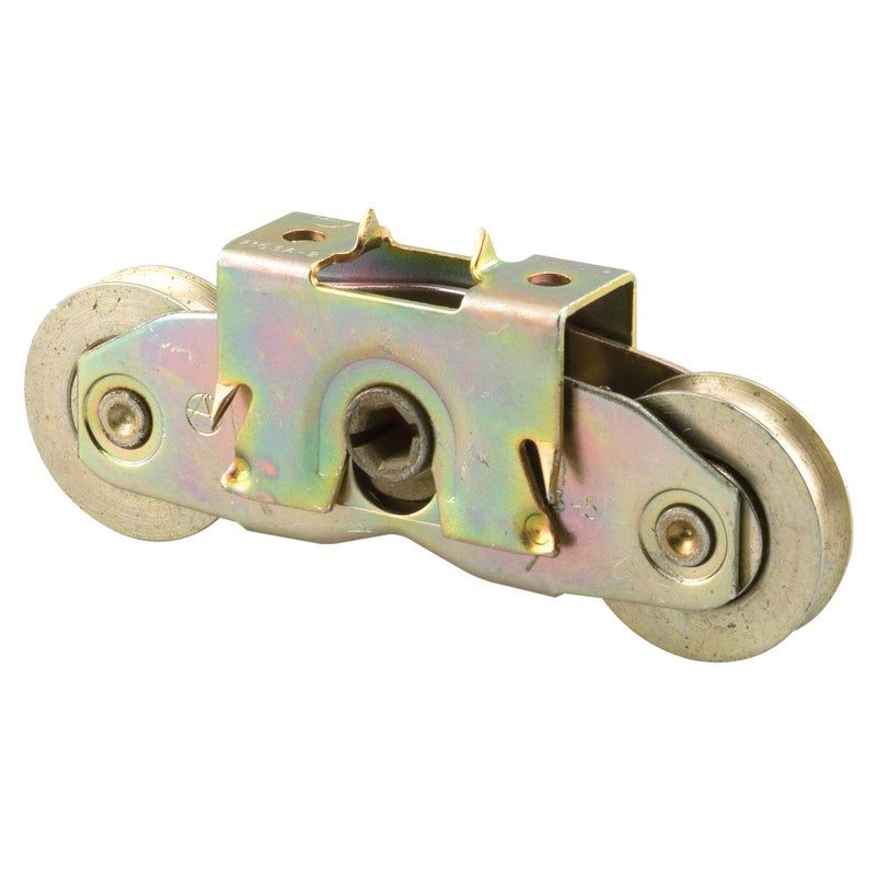 PrimeLine D 1971 114 In Andersen Steel Ball Bearing Sliding Door Tandem Roller Assembly Single Pack
