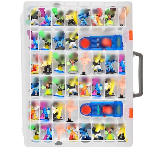 Aptbyte Case Compatible with Akedo Ultimate Arcade Warriors Starter Pack Toy Storage for Battle Arena Controller  Warrior Collector Mini Battling Action Figures Holder for Akedo Game Playset Box Only - Image 1