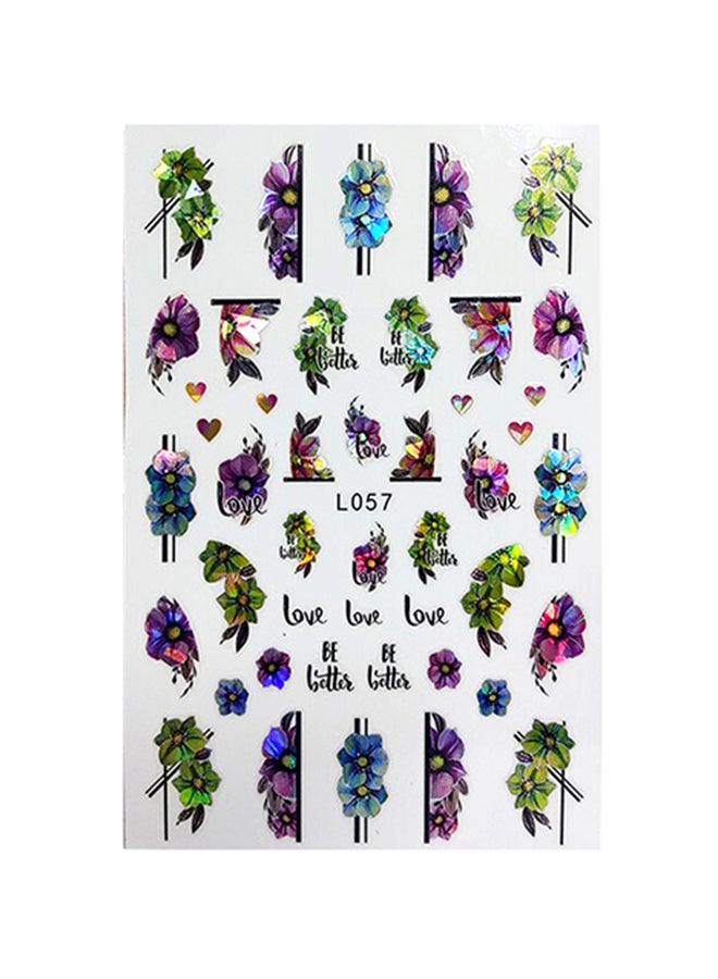 brunson 3D Design Stickers For Nails Art Decoration L057 - Image 1