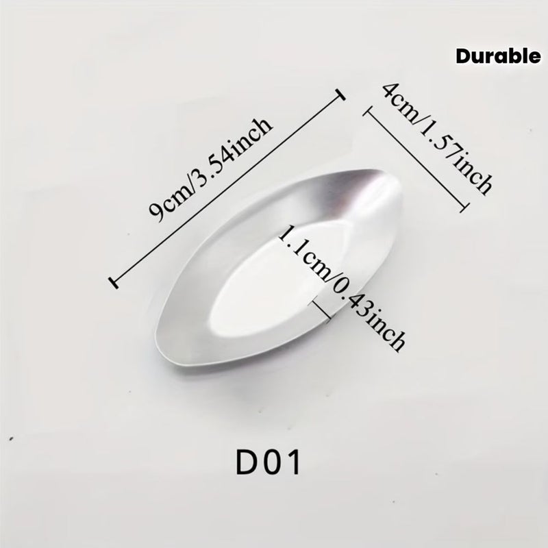 13pcs Durable Aluminum Boat Shaped Cookie Molds Multipurpose Baking Pans - Image 3