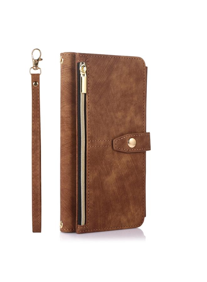 اس-توب جراب لهاتف Samsung Galaxy A32 4G Dream 9 - جراب هاتف جلدي بمحفظة وسحاب مع 9 بطاقات - Image 2