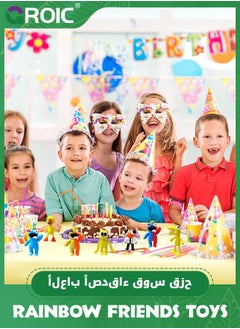 GROIC 12 PCS Action Figures Toys, Friends Toys, Birthday Gifts for Kids Toy Set with Gaming Action Figures, Perfect Gifts for Kids, Best Friends Toys  - Image 2