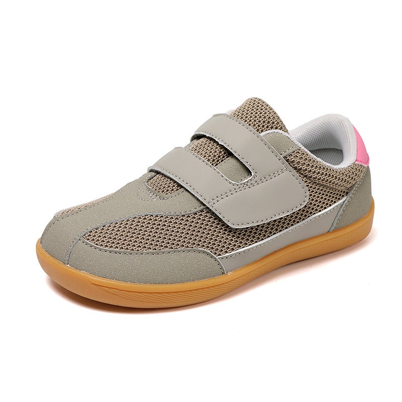 Outdoor Wide-Last Hiking Shoes For Boys And Girls, Lightweight Foot-Supporting Anti-Cut Hiking Shoes For Small And Medium-Sized Children, Barefoot Wide-Toe Sports Shoes - Image 1