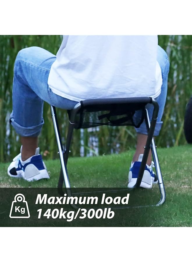 KASTWAVE Camping Folding Stool Portable Compact Chair For Fishing Bbq Picnic Outdoors Indoors Kitchen - Image 4