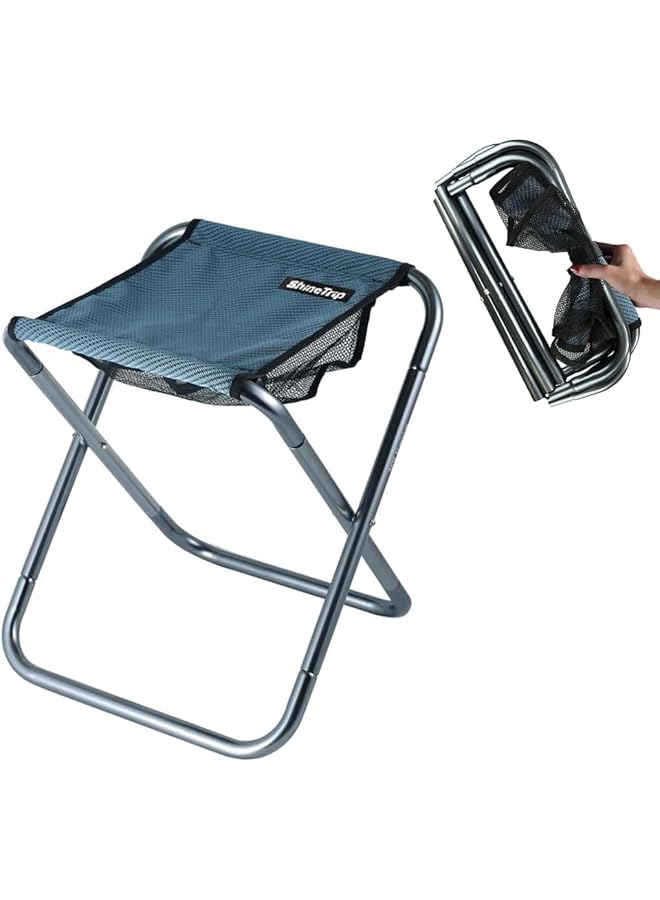 KASTWAVE Camping Folding Stool Portable Compact Chair For Fishing Bbq Picnic Outdoors Indoors Kitchen - Image 1