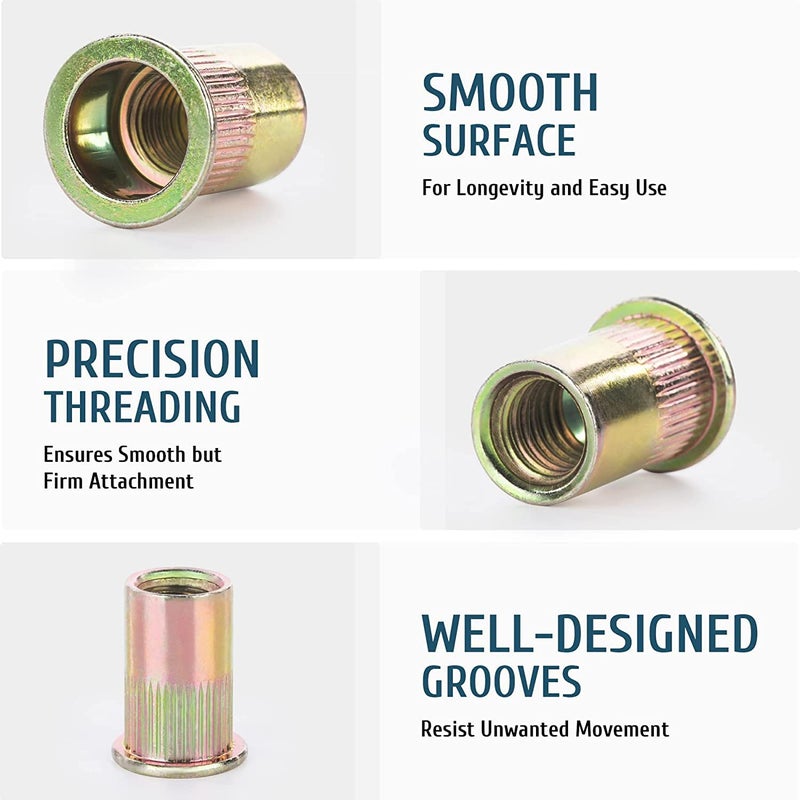 M6 Steel Threaded Rivet Nut - Image 3