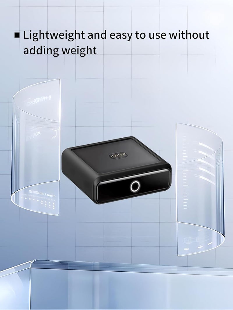 WUNIAK Case for Anker Charging Base(100W), Soft Silicone Protective Portable Scratch Shock Resistant Drop-Resistant，Black(no Power Bank Included) - Image 5