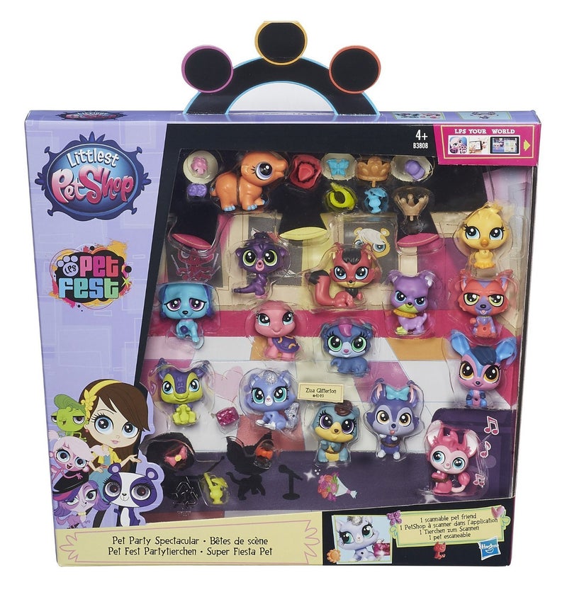 Littlest Pet Shop Party Spectacular Collector Pack Toy, Includes 15 Pets, Ages 4 and Up - Image 1