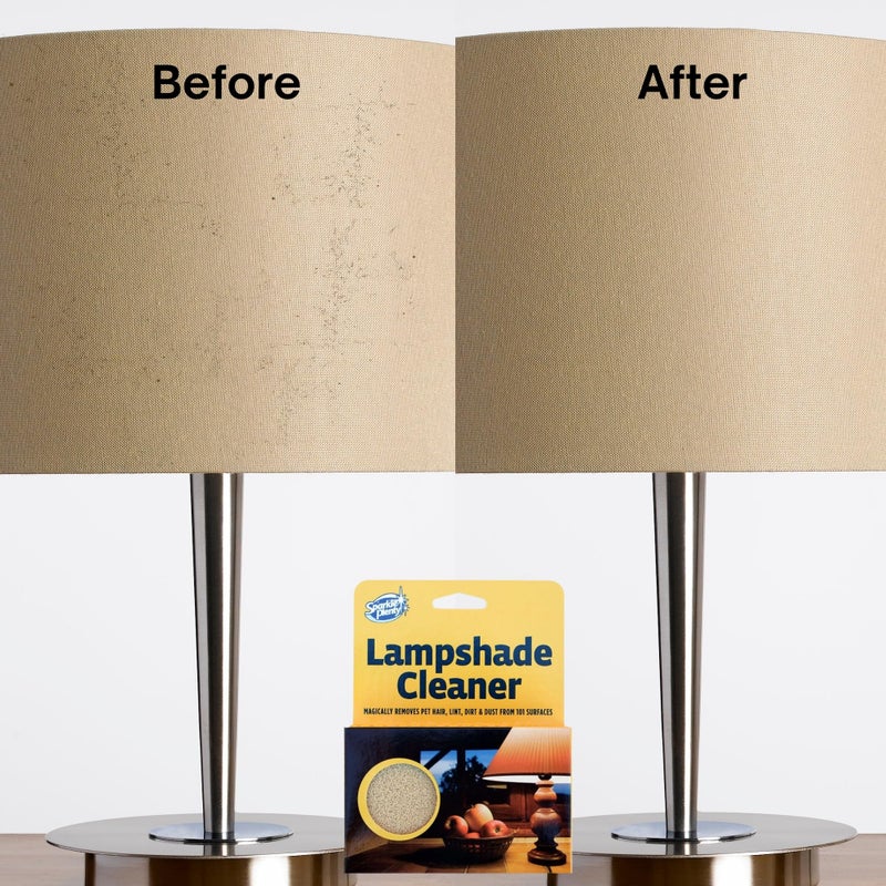Goodscious Sparkle Plenty Lampshade Cleaner - Dry Magic Dust Sponge for Lamp Shade - Dry Dusting Sponge Scrub for Fabric & Window Blinds - Effortless Duster Upholstery Cleaner for Furniture & 101 Surfaces - Image 4