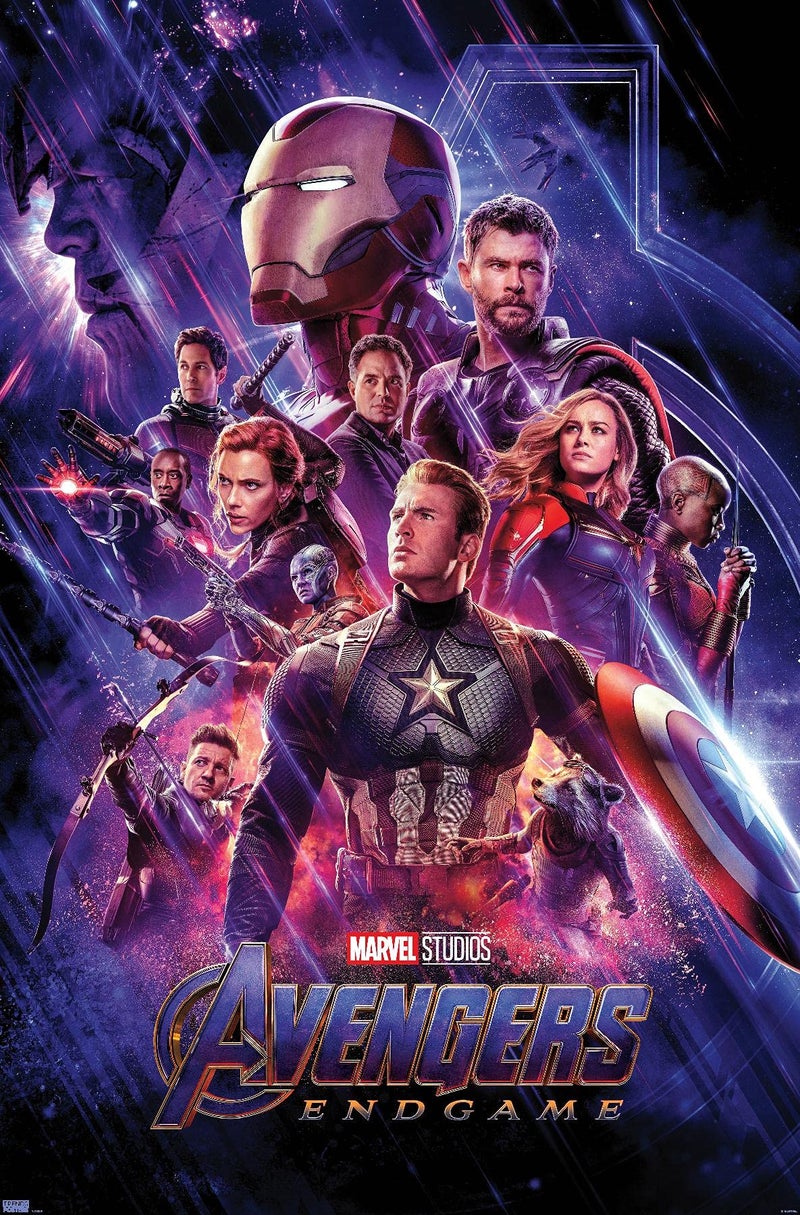Trends International 24X36 Marvel: Avengers: Endgame - One Sheet Wall Poster, 24" x 36", Premium Unframed Version - Image 1
