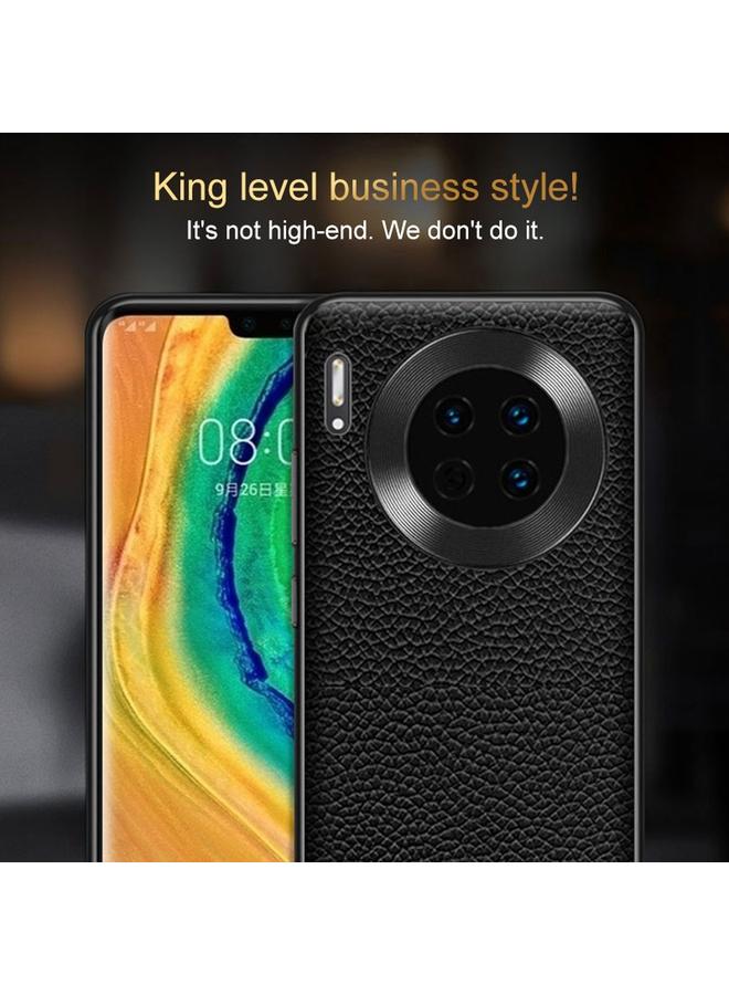 Zaboon Case For Huawei P40 Genuine Leather Litchi Texture Phone Case - Image 2