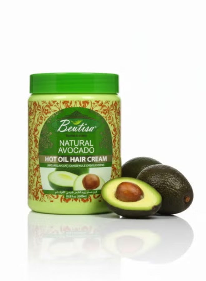 BEUTISA Natural Avocado Hot Oil Hair Cream 1000ml - Image 2