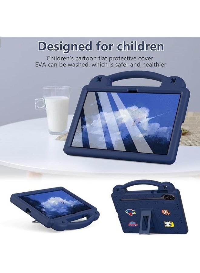 general Case Compatible with Honor Pad X9 11.5 Inch 2023, DIY Accessories for Kids, Shockproof Case with [Pencil Holder] [Shoulder Strap] [Handle Stand] - Image 3