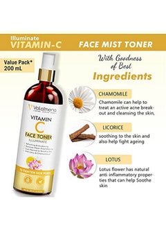 VOLAMENA WITH DEVICE Vitamin C Face Toner 200 Ml  - Image 4