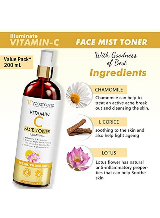 VOLAMENA WITH DEVICE Vitamin C Face Toner 200 Ml - Image 4