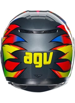 AGV K3 Full Face Ece 22.06 Motorcycle Helmet - Birdy  - Image 5