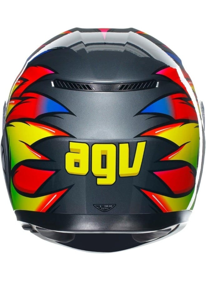 AGV K3 Full Face Ece 22.06 Motorcycle Helmet - Birdy - Image 5