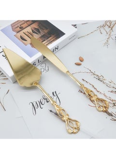 WINON 2PCS Classic Design Cake knife serving set  - Image 1