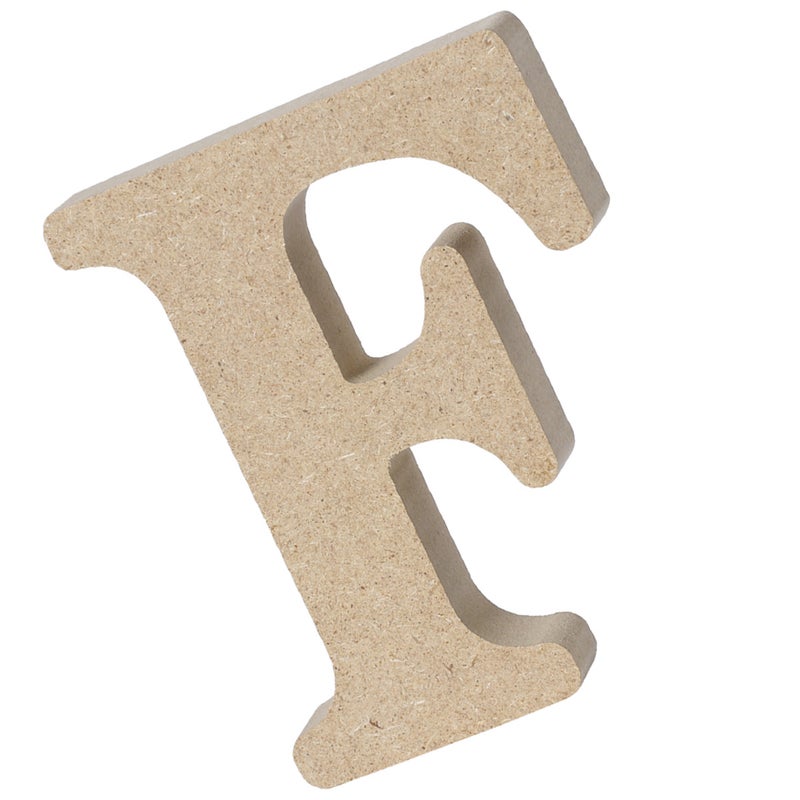 Alphabet Letters Plaque Wall Home Office Wedding Party Decoration -F - Image 2