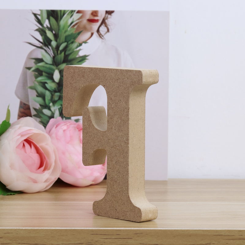 Alphabet Letters Plaque Wall Home Office Wedding Party Decoration -F - Image 5