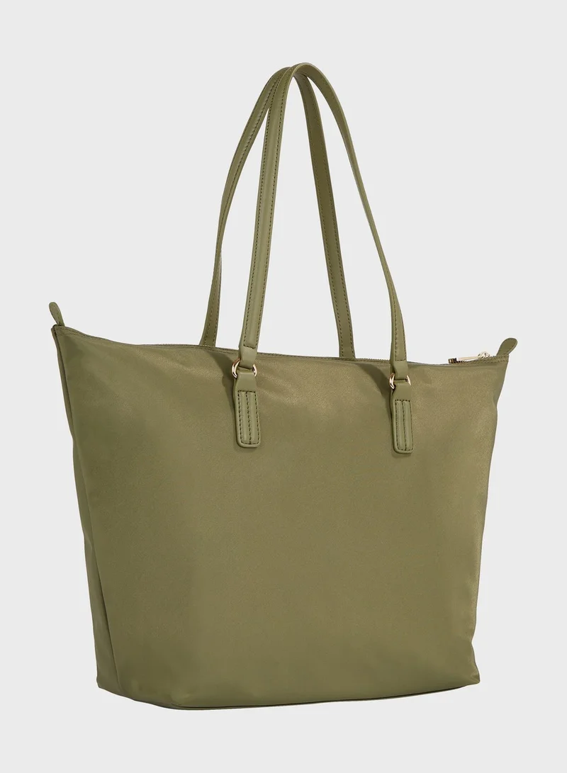 TOMMY HILFIGER Poppy Top Handle Tote Bag
