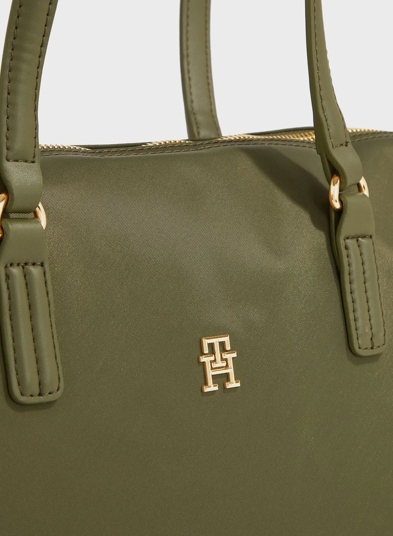 TOMMY HILFIGER Poppy Top Handle Tote Bag