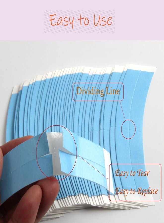 FeiHong 36 Pcs Lace Front Tape for Wigs, Waterproof Double Sided Strong Adhesive Wig Glue for Hairpieces Toupee and Hair Extensions - Image 4