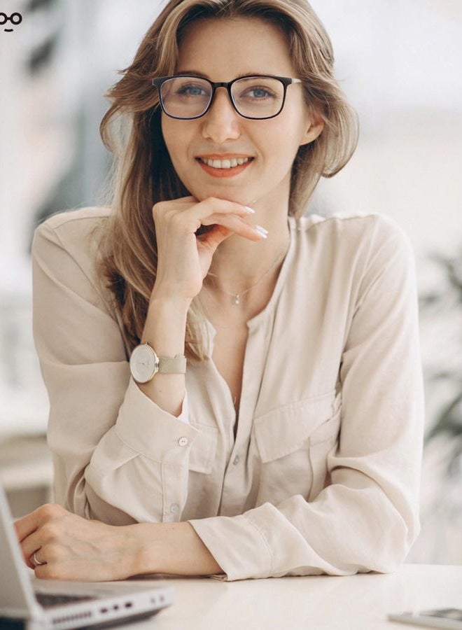 JOLISU 5-Pack of Reading Glasses - Classic Style, Spring Hinges, Sturdy and Durable, Blue Light Protection +1.75 - Image 5
