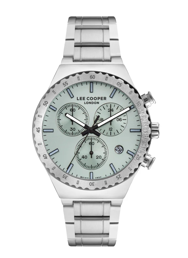 لي كوبر LEE COOPER Men's Multi Function Green Dial Watch - LC07853.370