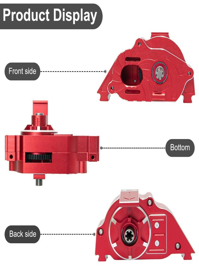 LRFHL Motor Mount Gear Cover Set for Arrma 1/8 Mojave 4S 1/10 Outcast Kraton 4S - Image 3