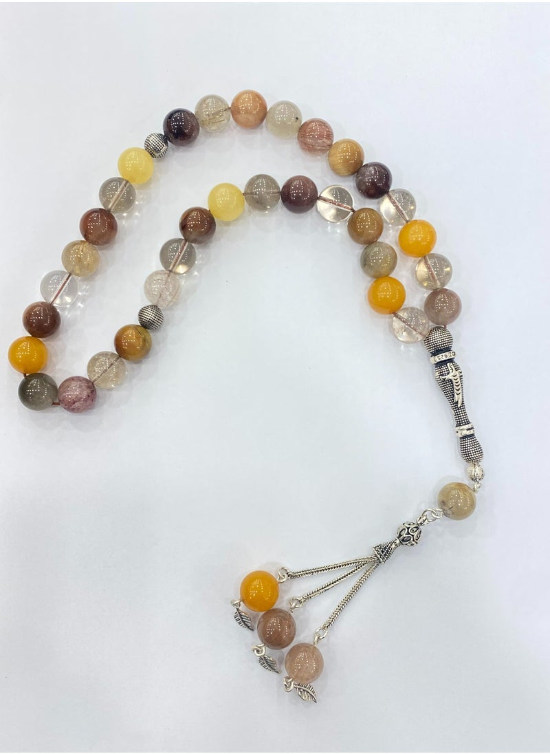 RUKN AL SAHRA - MASBAHA STONE RUTIL QUARTZ - Image 1
