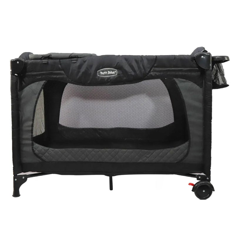 Petit Bebe Baby Play Pen Premium – Black - Image 4