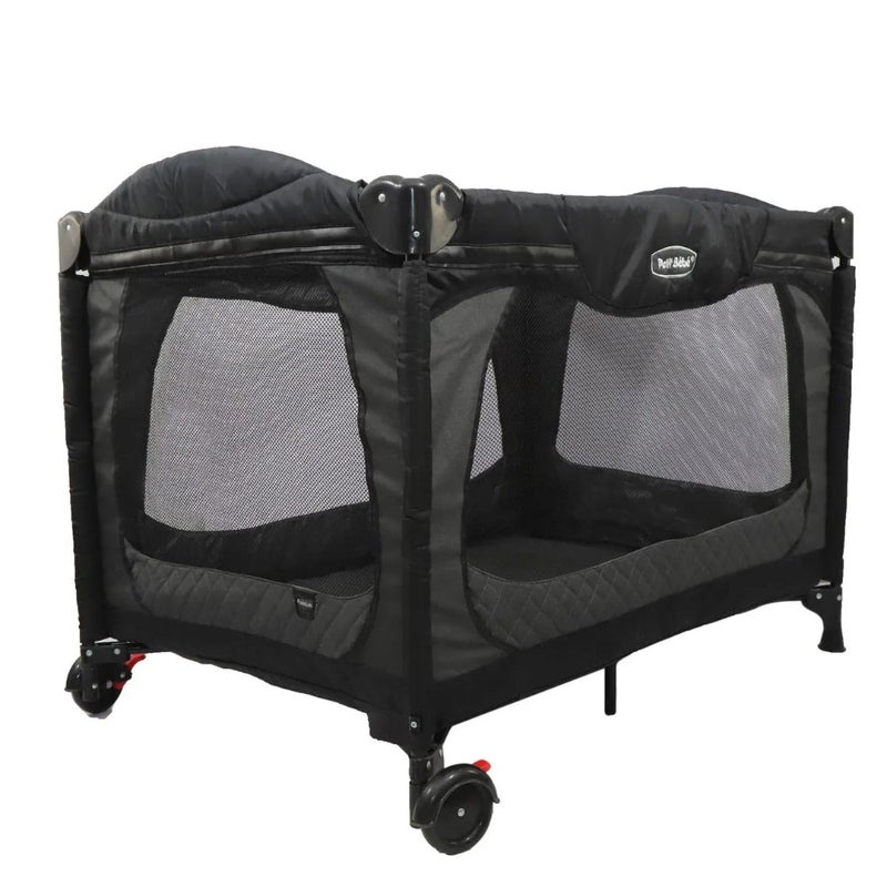 Petit Bebe Baby Play Pen Premium – Black - Image 3
