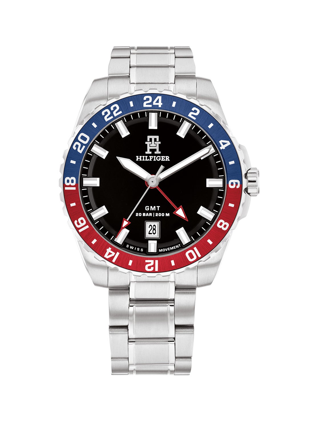 TOMMY HILFIGER Swiss Gmt Analog Watch Best Price Kuwait