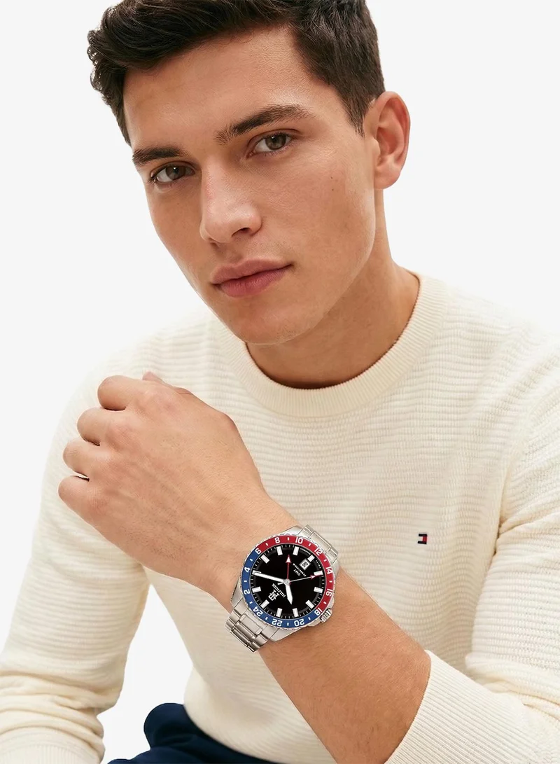 TOMMY HILFIGER Analogue Watch with Steel Bracelet