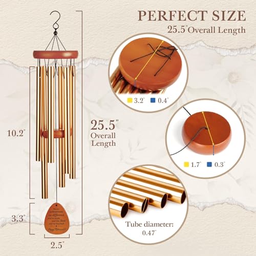 SteadStyle Retirement Gifts Wind Chime, Retirement Gift for Woman Men, Happy Retirement Gifts for Coworker, Nurse, Veterans, Teacher, Boss - Image 4