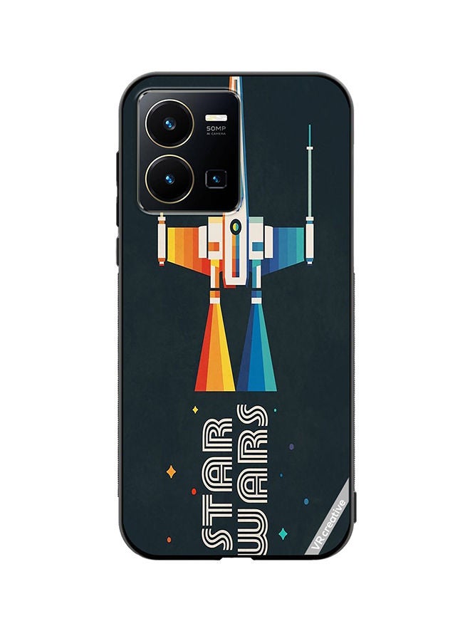 Protective Case Cover For Vivo Y35 Star Wars Design Multicolour