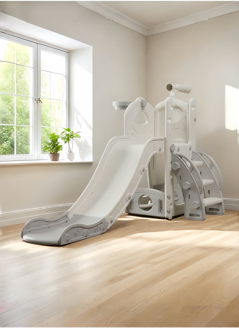 ADEBOLA Slide Set for Kids Toy Set, Indoor Playground Equipment Set Baby Slide,Freestanding Toddler Slide Climber Playset  - Image 1