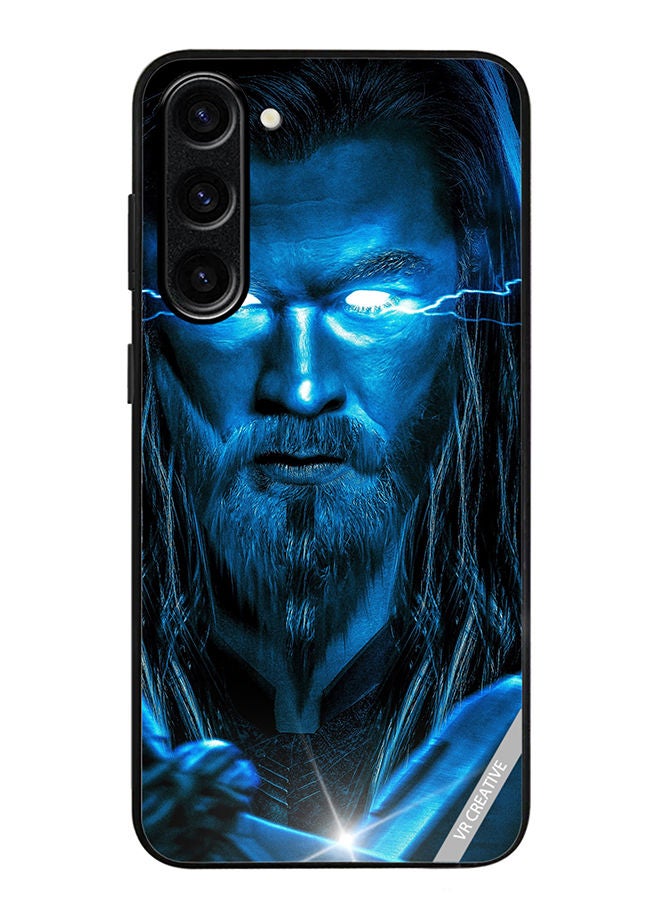 VR CREATIVE Protective Case Cover For Samsung Galaxy S23 Thor Design Multicolour - Image 1